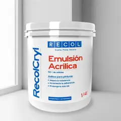 RECOL - Imprimante Acrilico para Interior y Exterior Recolcryl 1/4 galón