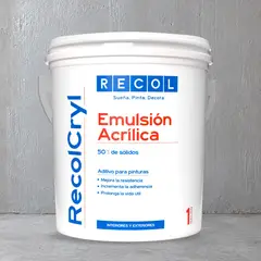 RECOL - Imprimante Acrilico para Interior y Exterior Recolcryl 1 galón