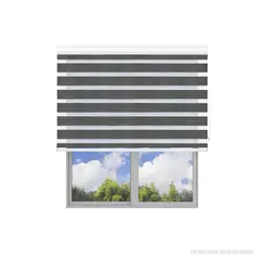 undefined - Cortina Elegance Sucre Gris Humo 100x180 Cm