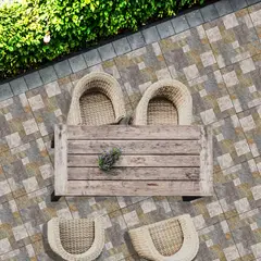 EUROCERAMICA - Piso Cerámico Condesa Mix 50x50 Cm Caja de 2.25 m2
