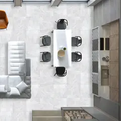 EUROCERAMICA - Piso Cerámico Buenavista Gris 50x50 Cm Caja de 2.25 m2