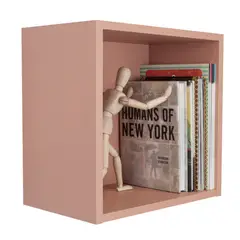 VIRTUAL MUEBLES - Repisa Cubo Veta Arupo 35x35cm