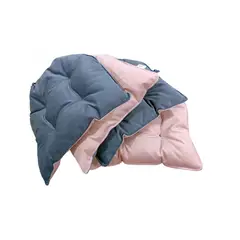 BANZAY - Cojín Silla Doble Faz Rosa Y Gris X4