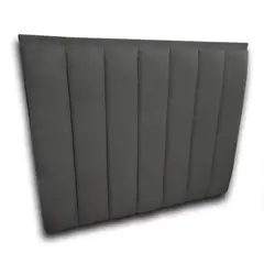 MUEBLES COLOMBIA MUCOL - Espaldar Cabecero 160 Wide Lineal Grafito