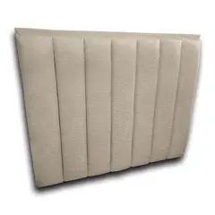 MUEBLES COLOMBIA MUCOL - Espaldar Cabecero 160 Wide Lineal Arena