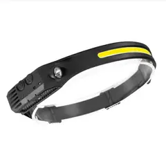 GENERAL - Linterna de Cabeza Frontal Recargable LED Brillante Luz Camping 700 Lúmenes