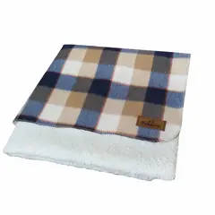 undefined - Cobija Doble Faz Escoses 100 X75x1cm Grande Camel Petizoos