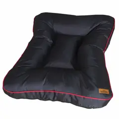 PETIZOOS - Colchón Impermeable Relax 90x70x15cm Grande Rojo