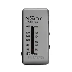 NANO-TEC - Radio Pequeña AM/FM Alta Sensibilidad