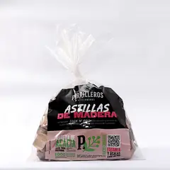 PARRILLEROS AFICIONADOS - Astillas de Madera Acacia 1 Kg