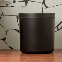 MADECENTRO - Cesto de Basurera Bold 6 Litros Negro