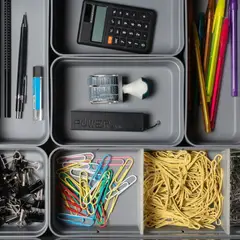 MADECENTRO - Organizador de Cajón Logic Plomo