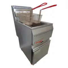 undefined - Freidora a Gas en Acero Inoxidable 26 Kw G3fry25l