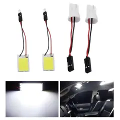 GENERICO - Panel de Luces Led para Interior Del Carro X2 Unidades