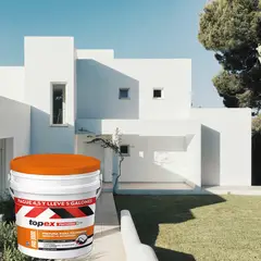 TOPEX - Pintura Para Fachadas Blanco Pvp Especial 5 Galones