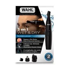 WAHL - Recortadora Personal 3 en 1 Detallador Seco-Mojado