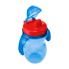 POLIMES - Botella Entrenamiento 375ml Azul -R Clip N´ Lock Surtida