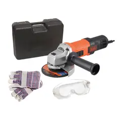 BLACK+DECKER - Pulidora Black And Decker 920w + Caja Plastica+ Guantes + Gafas
