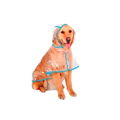 AM MASCOTAS - Capa Impermeable Talla S Para Perro