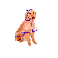 AM MASCOTAS - Capa Impermeable Talla M Para Perro