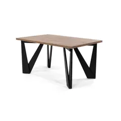 HOGAR VENECIA - Mesa Comedor 4 Puestos Brixton 74x144x90 Macula