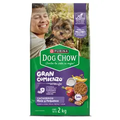DOG CHOW - Alimento Seco Para Perros Pequeños 2kg