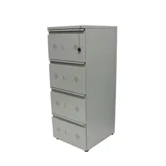 IMG - Archivador de 4 Gavetas - Color Gris Agatha