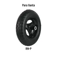 PRETUL - Llanta para Carretilla Neumática Reforzada de 14 Pulgadas x 3 Pulgadas