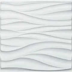 ART3D - Paneles de Pared 3d Color Blanco