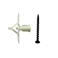 undefined - Chazo Mariposa 3/8 +Tornillo Drywall 10x2 30 Unidaes