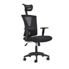 ADEQUAR - Silla de escritorio Ejecutiva Negro Moderno