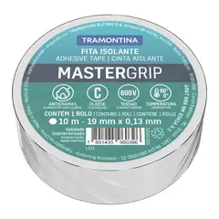 TRAMONTINA - Cinta Aislante Clase C Blanca 19mm 10m Set X 20 Unidades