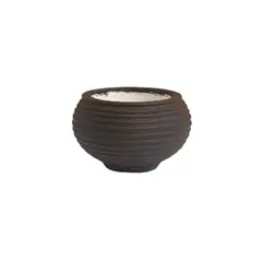 DECORPLANTAS - Matera Esfera Mini Rayada 16X16X Cm