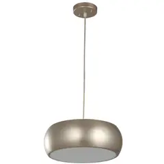 IKELITE DESIGN - Lámpara Colgante Níquel Satinado 3luces E27 40w