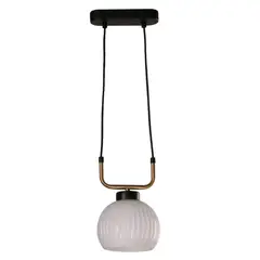 IKELITE DESIGN - Lámpara Colgante Negro 1 Luz E27 40w