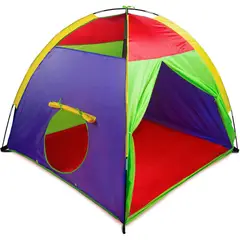 undefined - Carpa Alvantor para Niños con Diseño Colorido y Ventilación de Malla Uso en Interiores y Exteriores