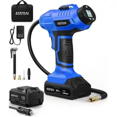 ASTROAL - Compresor Portátil 20 V160 Psi