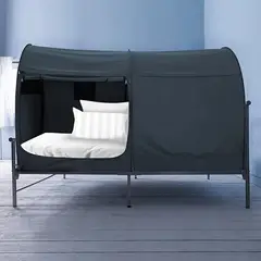ALVANTOR - Toldo Para Cama Doble Gris