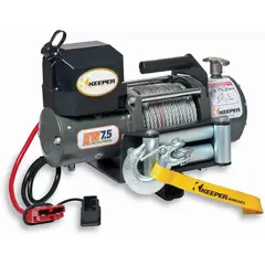 KEEPER - Cabrestante Eléctrico. 7.500 Lb 12 V