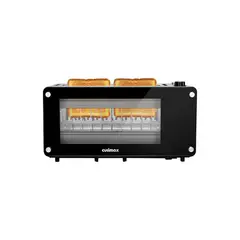 CUSIMAX - Tostadora 2 Panes Negro