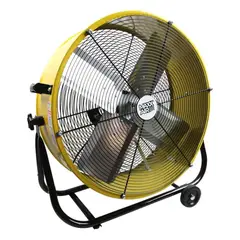 VENTAMATIC - Ventilador Barril de 1/4 Cf 60.96 cm Amarillo