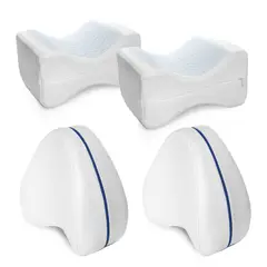ENERGY PLUS - Set X4: 2 Almohadas Ortopédicas + 2 Almohadas Piernas Gel