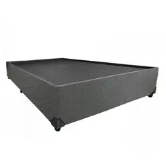 undefined - Base cama Wide 90X190X33 Entera con Pestaña gris