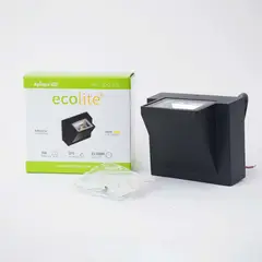 ECOLITE - Aplique Led Corbatinx1 3w 3000k Negro