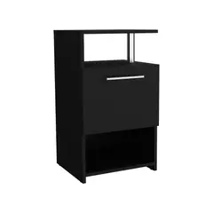 undefined - Mesa de Noche Alta Jena Wengue 70x40x35 cm