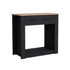 undefined - Mueble Recibidor Wengue + Fresno 76.5x81x37 cm