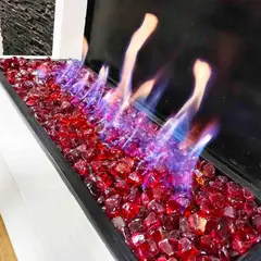 undefined - Cristal Refractario Rojo