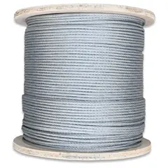 undefined - Cable Acero Galvanizado Triton 1/4 Alma Fibra 6x7 Rollo X 500 M