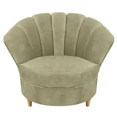 LA AMOBLADORA - Poltrona Palma 95X90 Poliéster Marfil