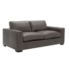 undefined - Sofá Prestige 3 Puestos Tela Antifluidos 200x90x80 Marrón
